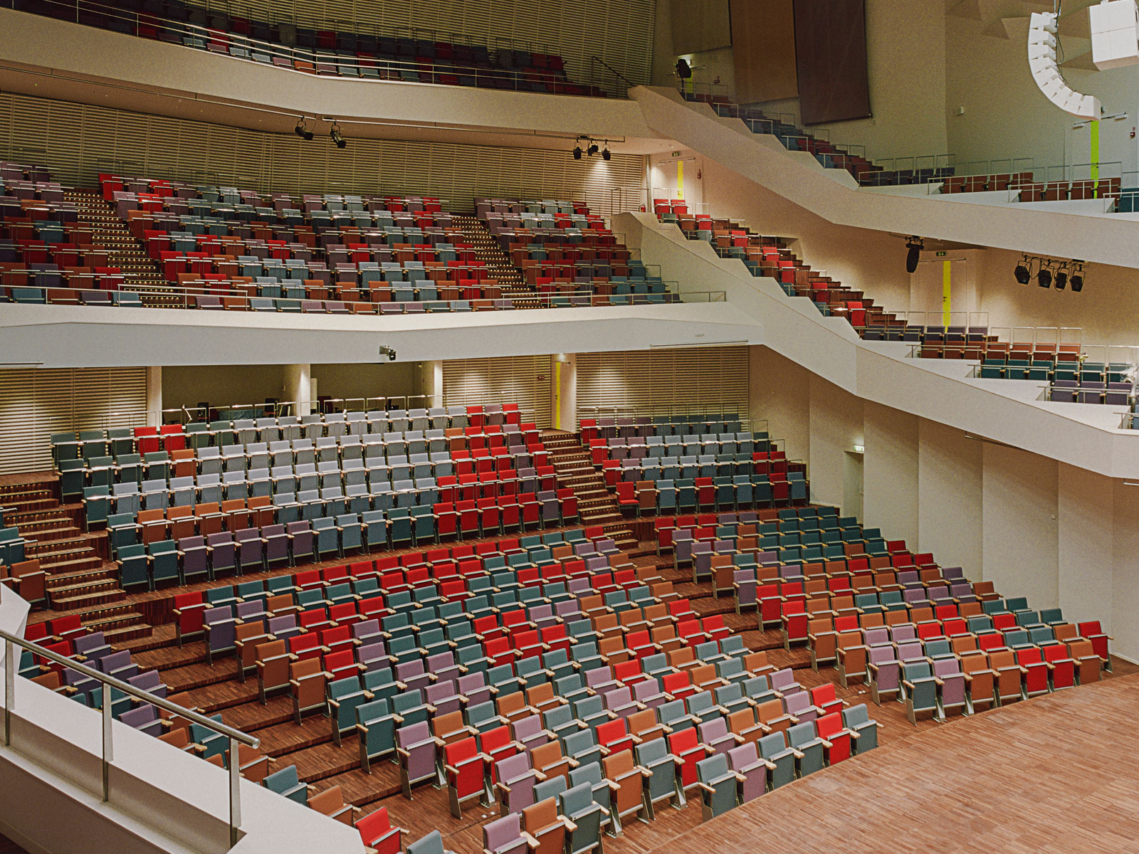 Great amber concert hall building Lielais dzintars koncertzāle krēsli